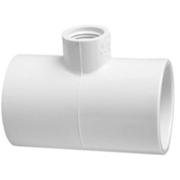 Westlake Pipe & Fittings Lasco PV402211 1.5 x 1.5 x 1 in. Skt x Skt x Fpt Reducing Tee PV402211 - main